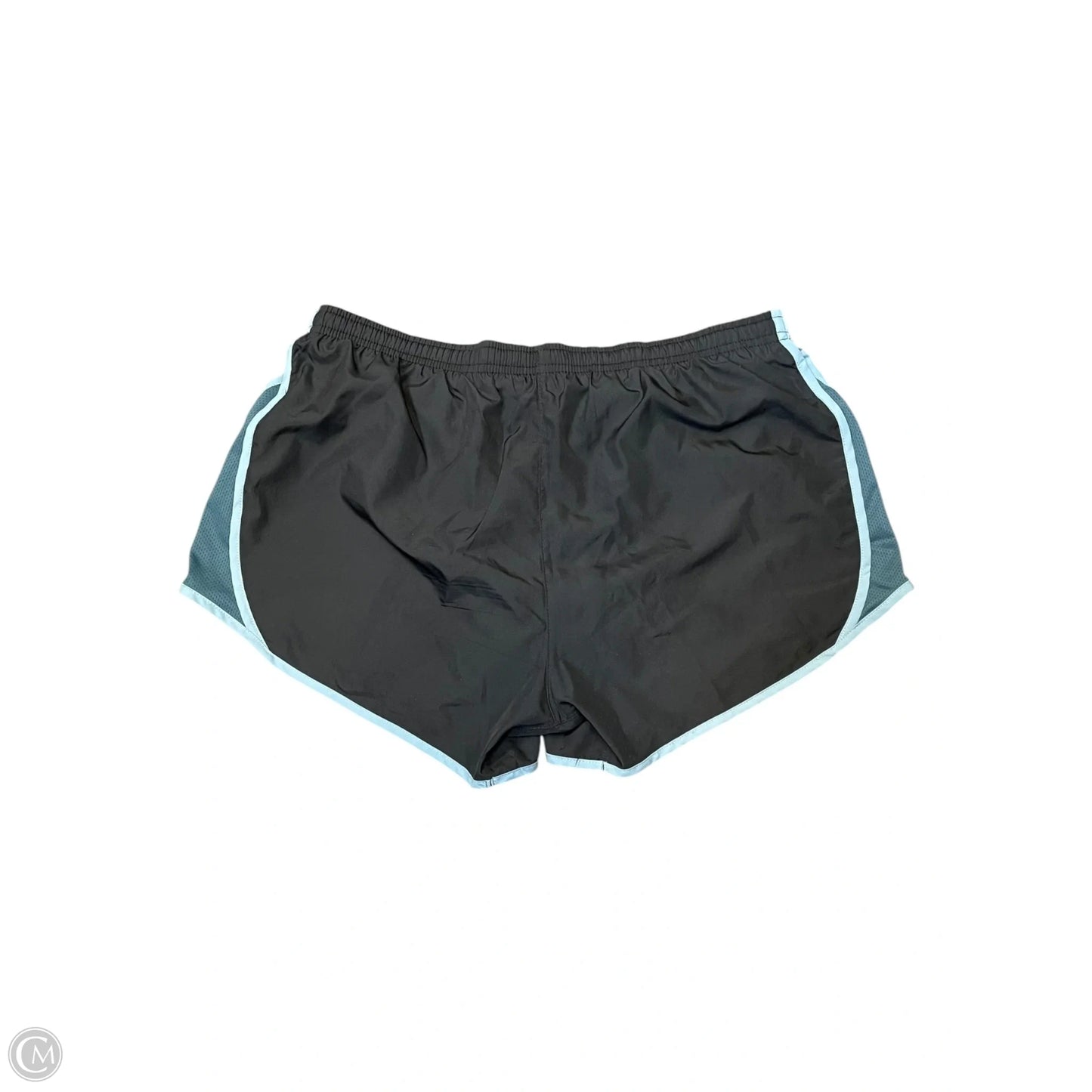 Athletic Shorts By Nike In Black & Blue, Size: M