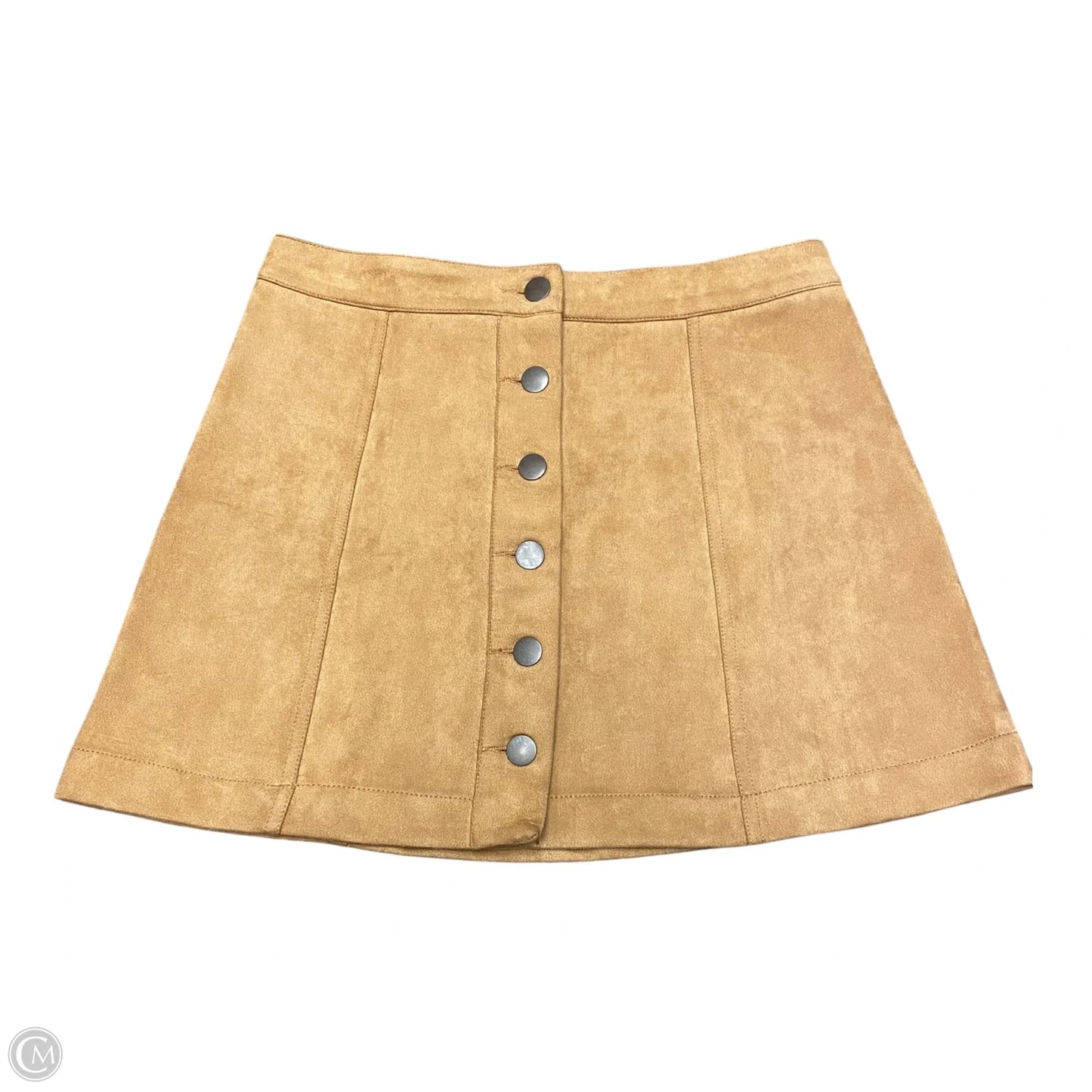 Skirt Midi By Forever 21 In Brown, Size: 10