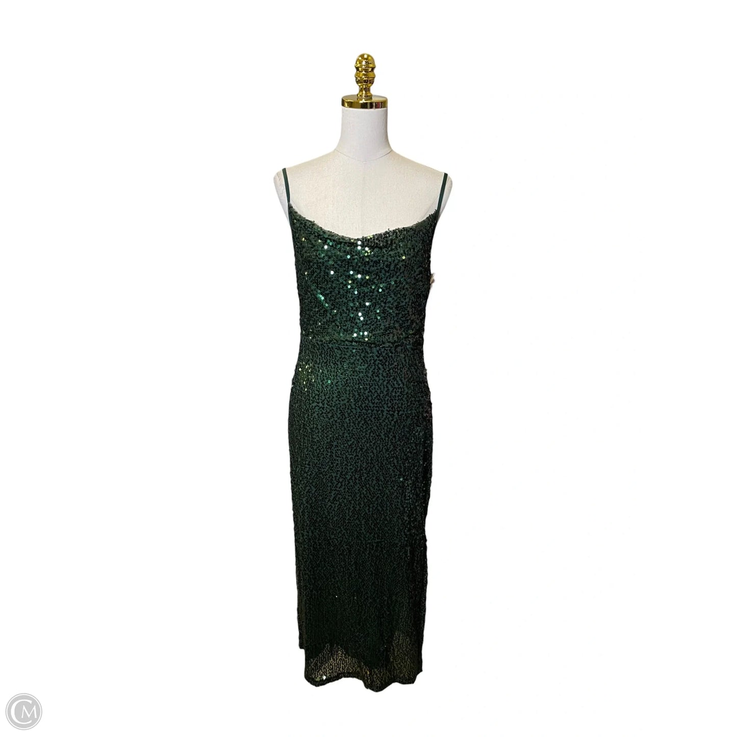 Dress Party Long By Taylor In Green, Size: 8