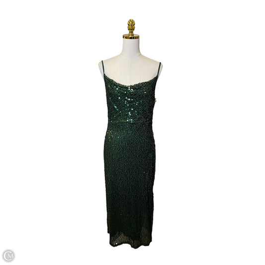 Dress Party Long By Taylor In Green, Size: 8