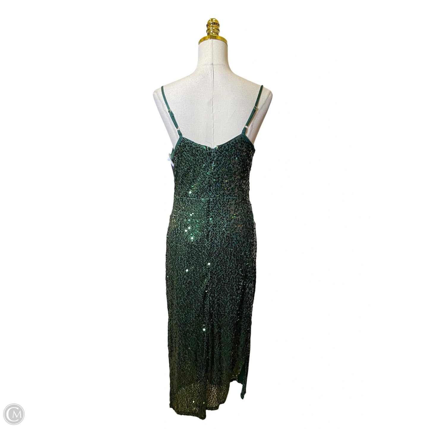 Dress Party Long By Taylor In Green, Size: 8