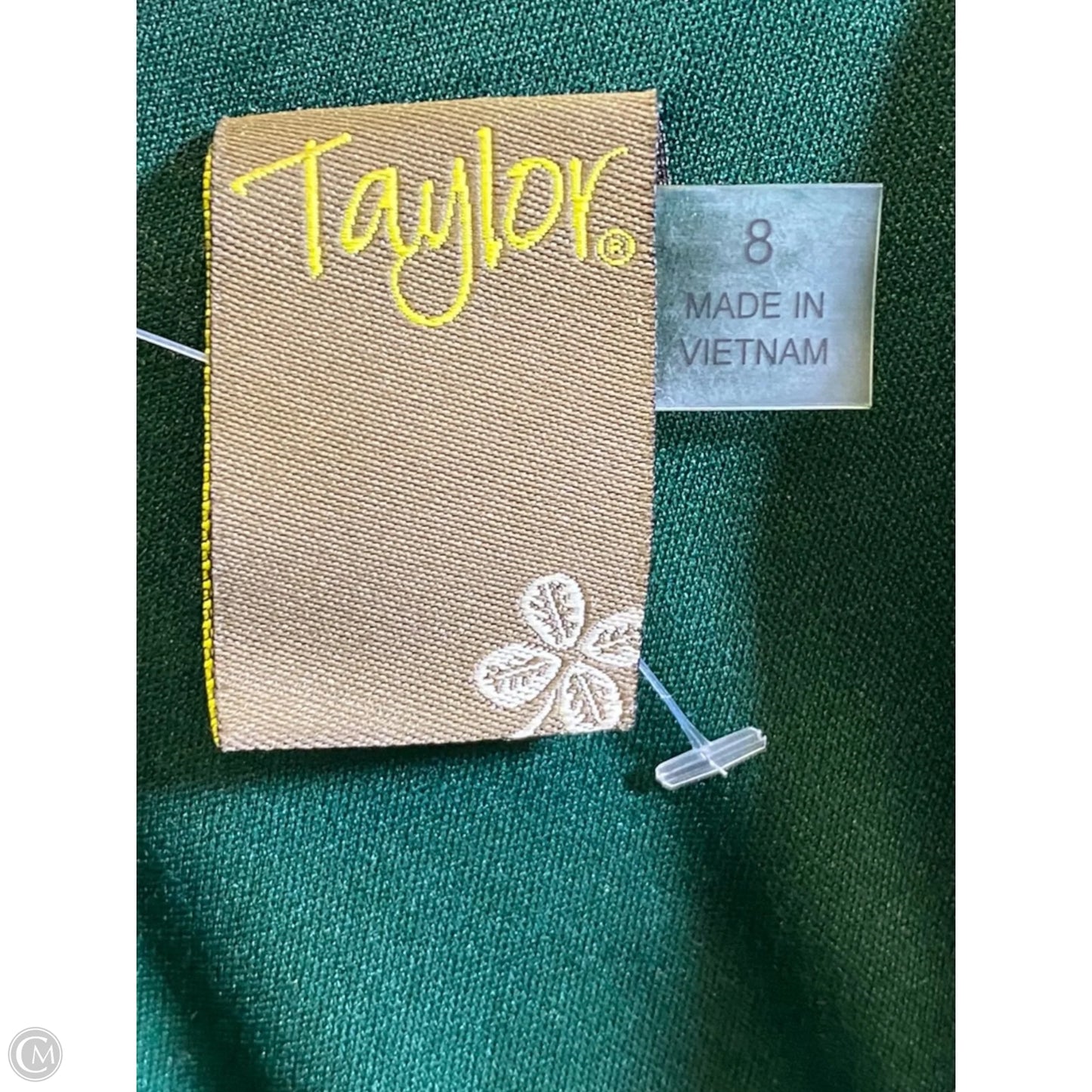 Dress Party Long By Taylor In Green, Size: 8