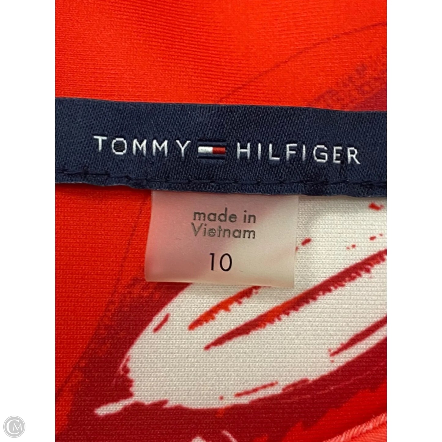 Dress Casual Midi By Tommy Hilfiger In Red, Size: 10