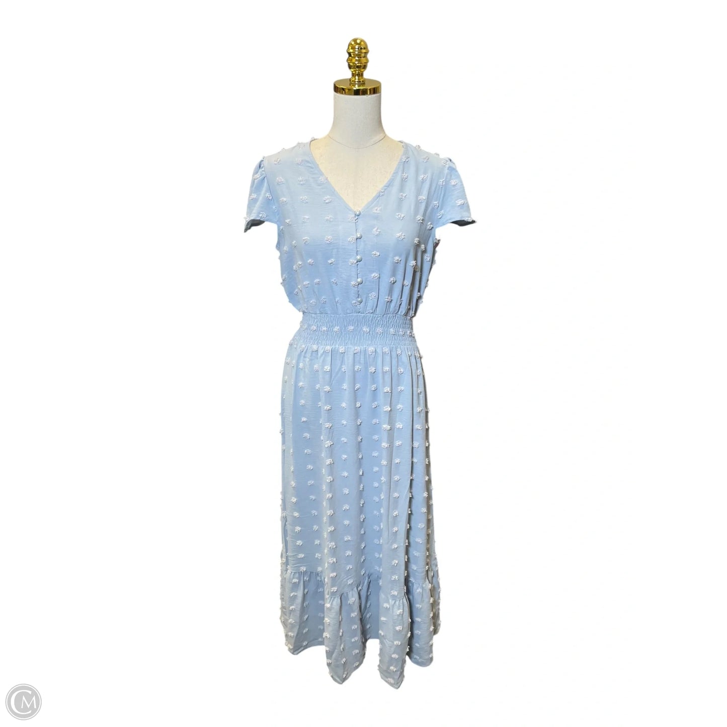 Dress Casual Maxi By Clothes Mentor In Blue, Size: M
