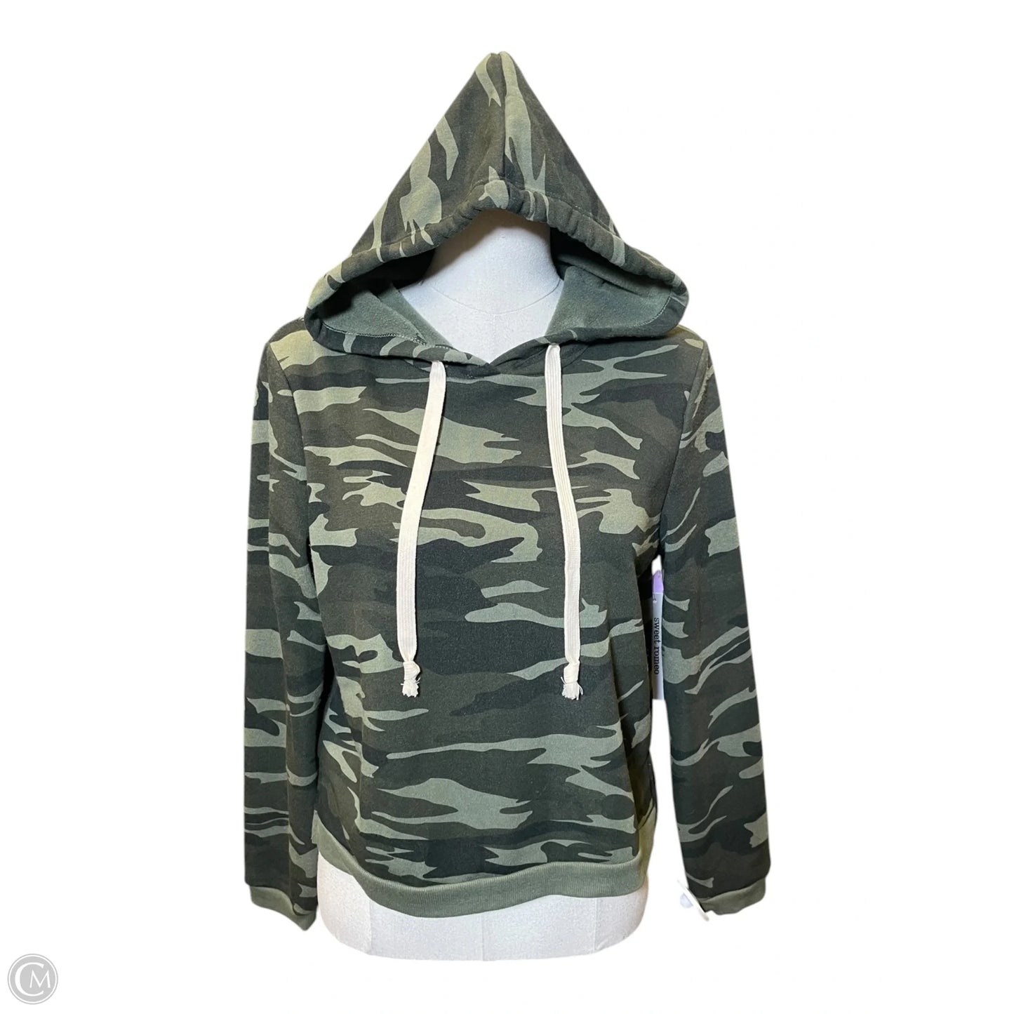 Sweater By Sweet Romeo In Camouflage Print, Size: S