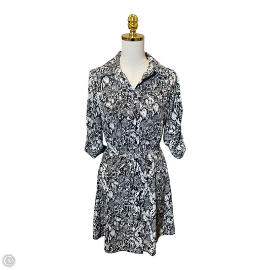 Dress Casual Midi By Agb In Animal Print, Size: S