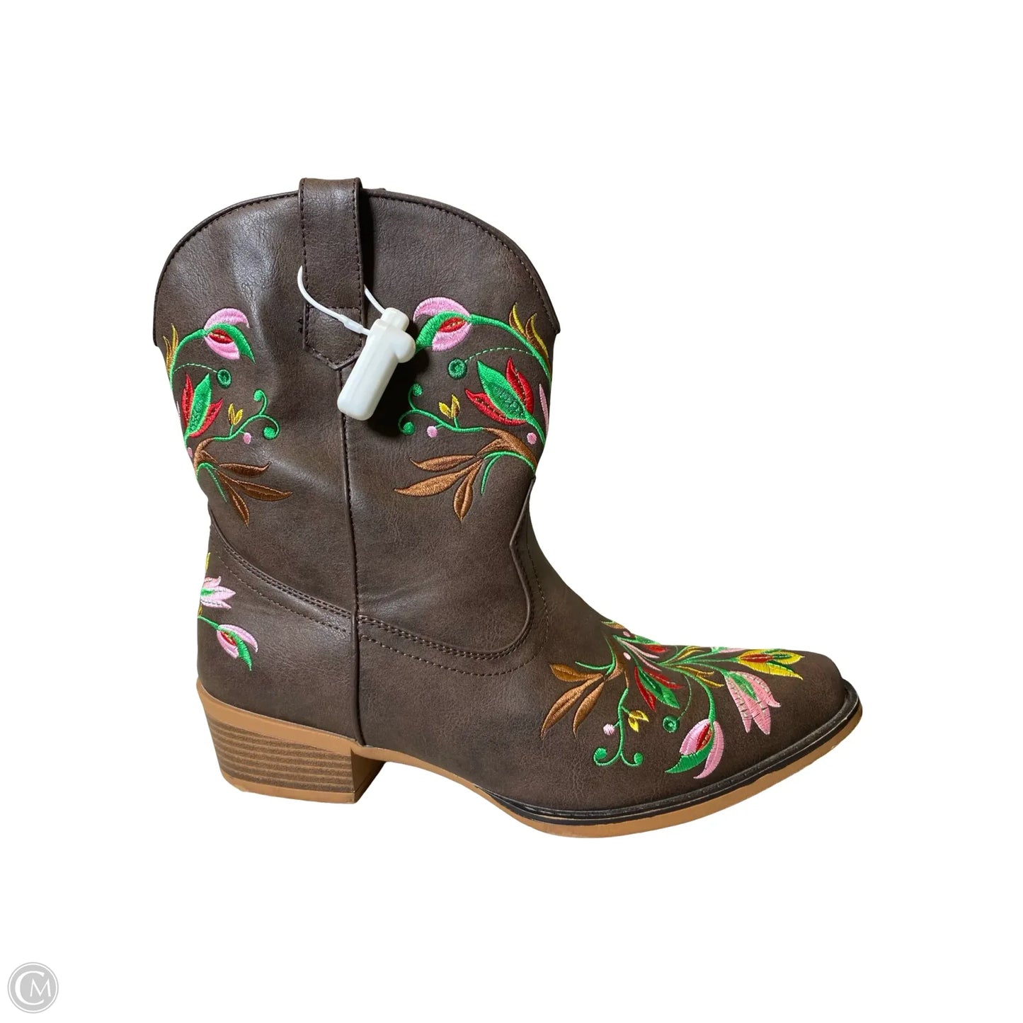 Boots Western By Clothes Mentor In Brown, Size: 10.5