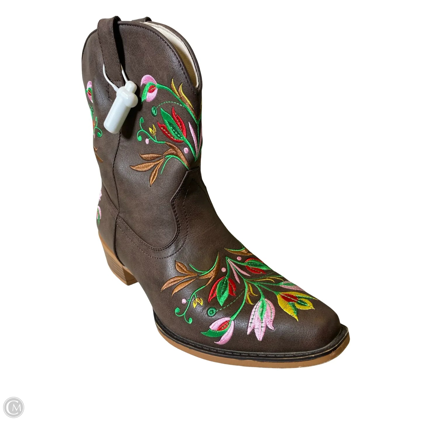 Boots Western By Clothes Mentor In Brown, Size: 10.5