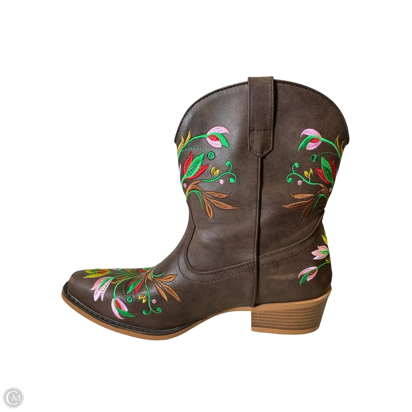 Boots Western By Clothes Mentor In Brown, Size: 10.5