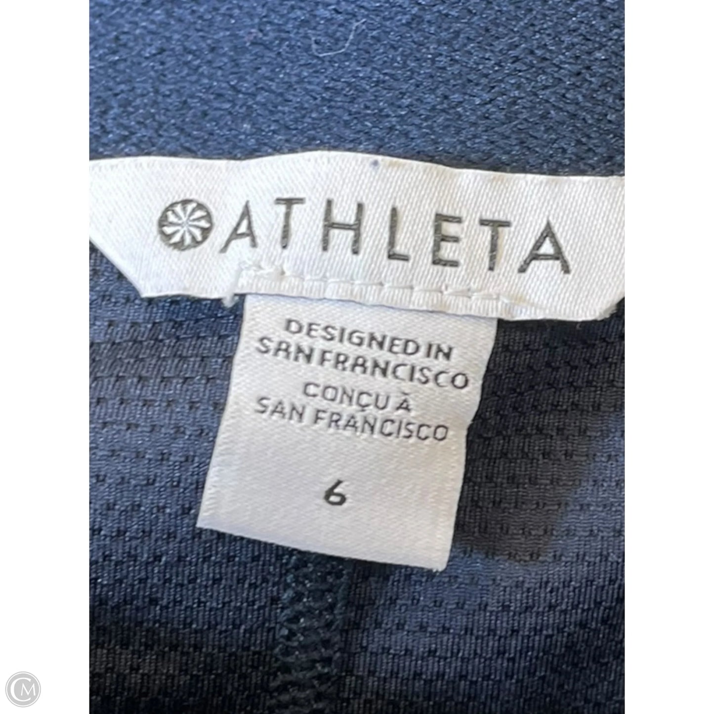 Athletic Skort By Athleta In Navy, Size: 6