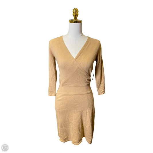 Dress Designer By Neiman Marcus In Beige, Size: S