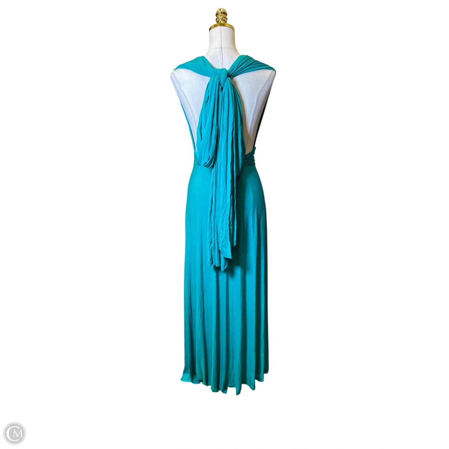 Dress Casual Maxi By Black Label In Green, Size: S