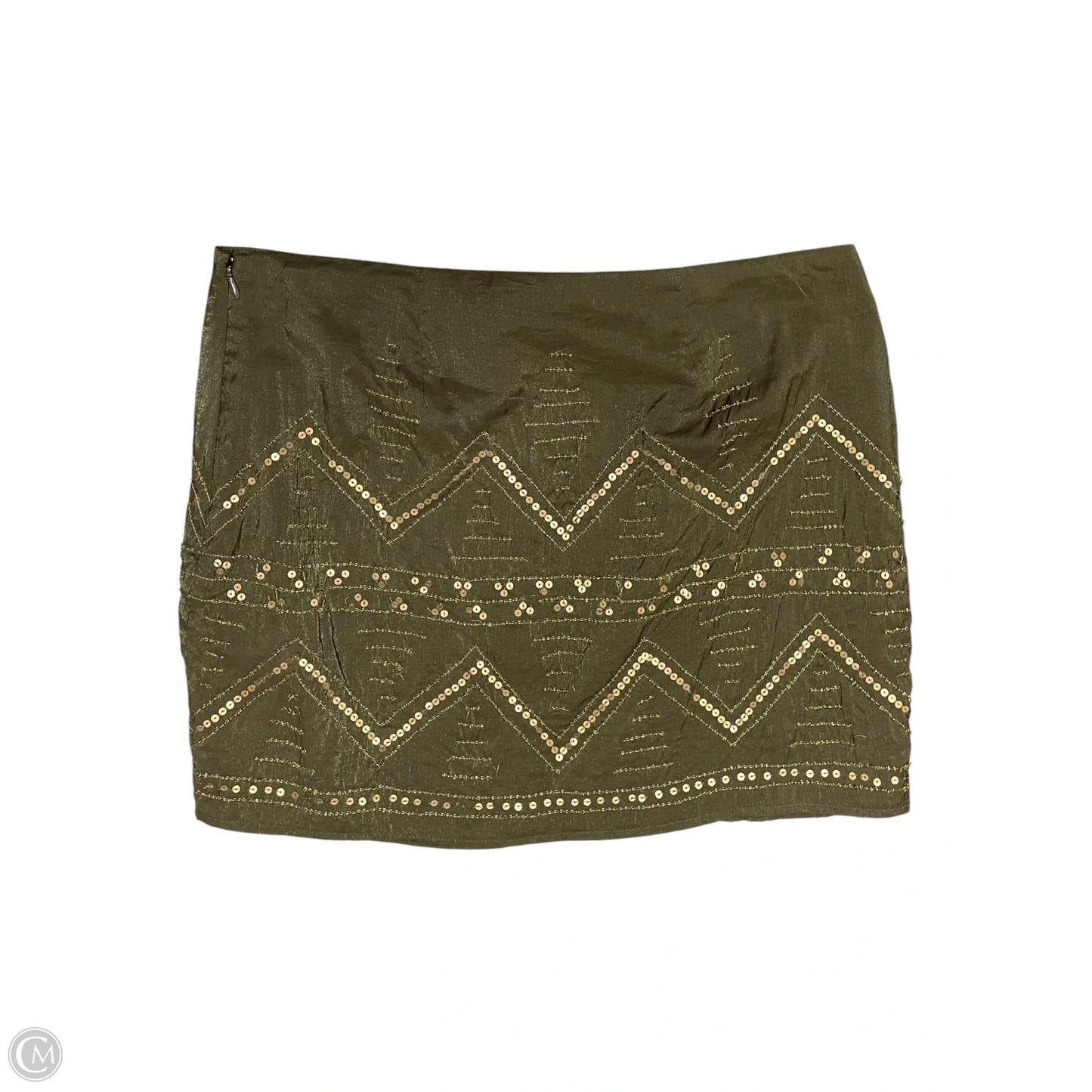 Skirt Midi By Jennifer Lopez In Green, Size: 12
