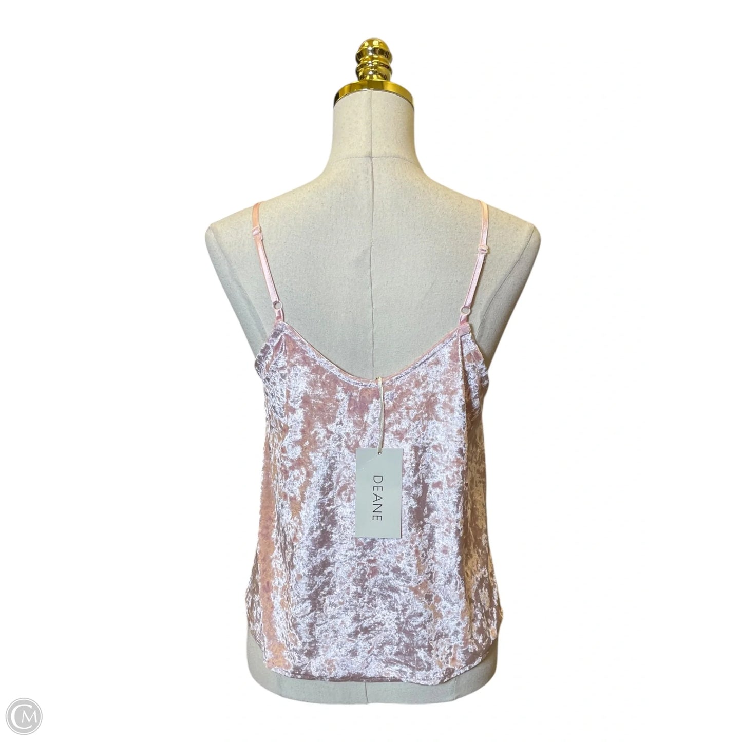 Blouse Sleeveless By Clothes Mentor In Brown & Pink, Size: M