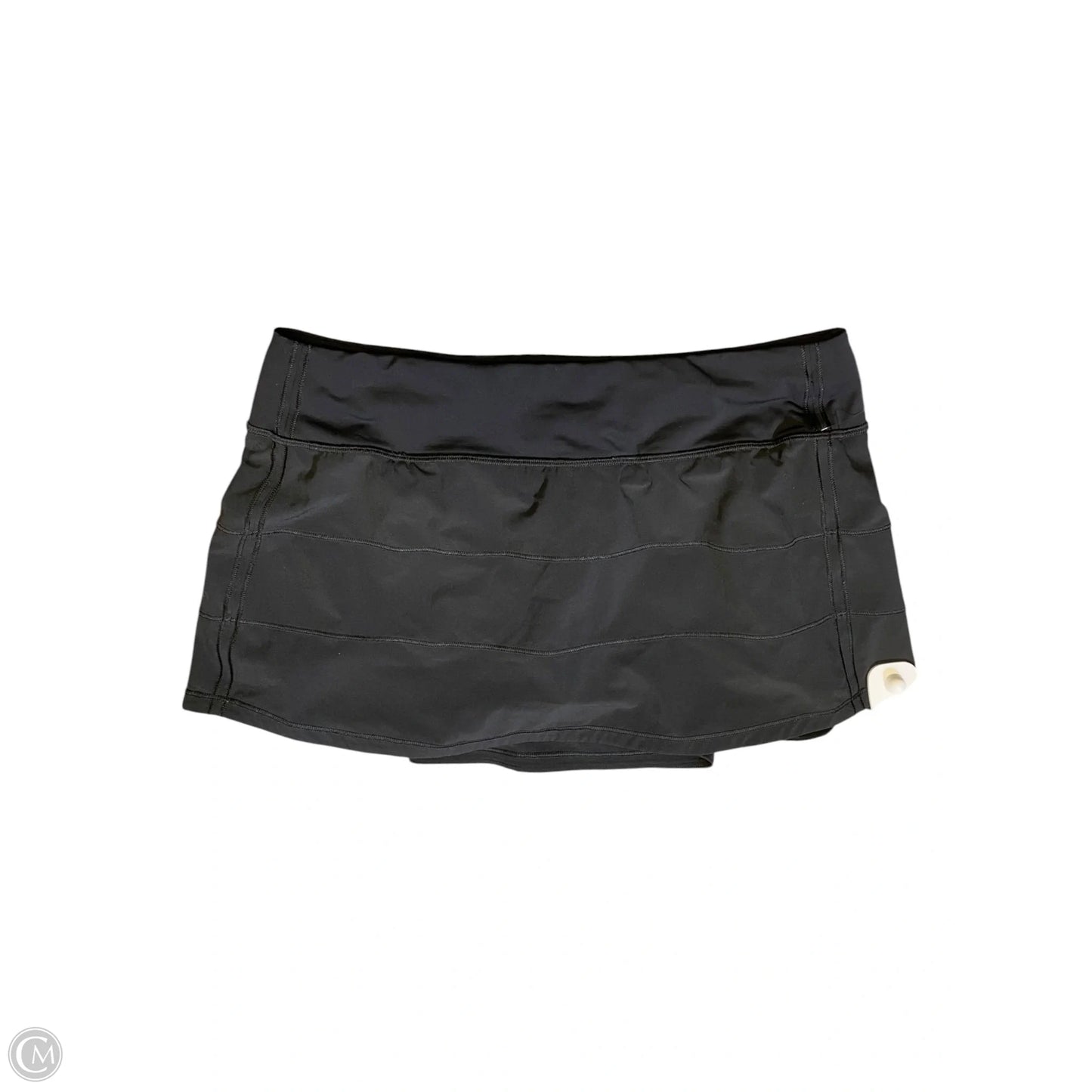Athletic Skirt By Lululemon In Black, Size: 8