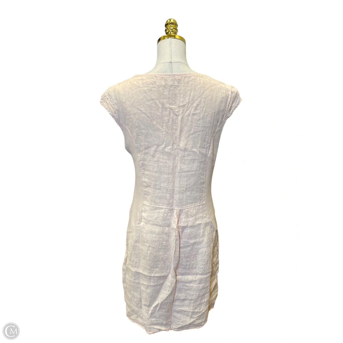 Dress Casual Midi By Clothes Mentor In Pink, Size: L