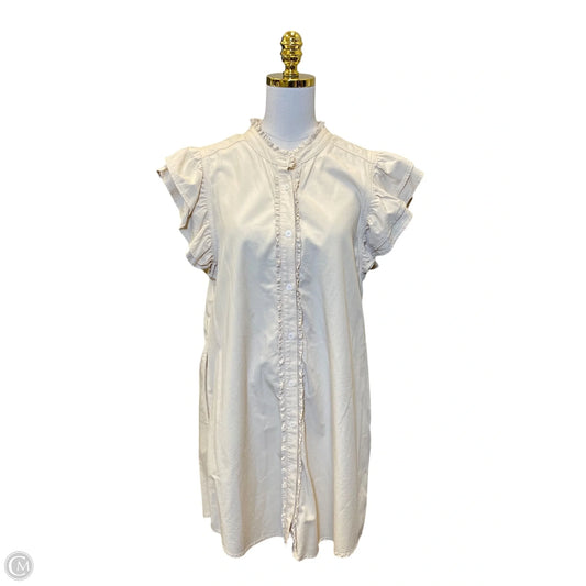 Dress Casual Midi By Ee Some In Beige, Size: L