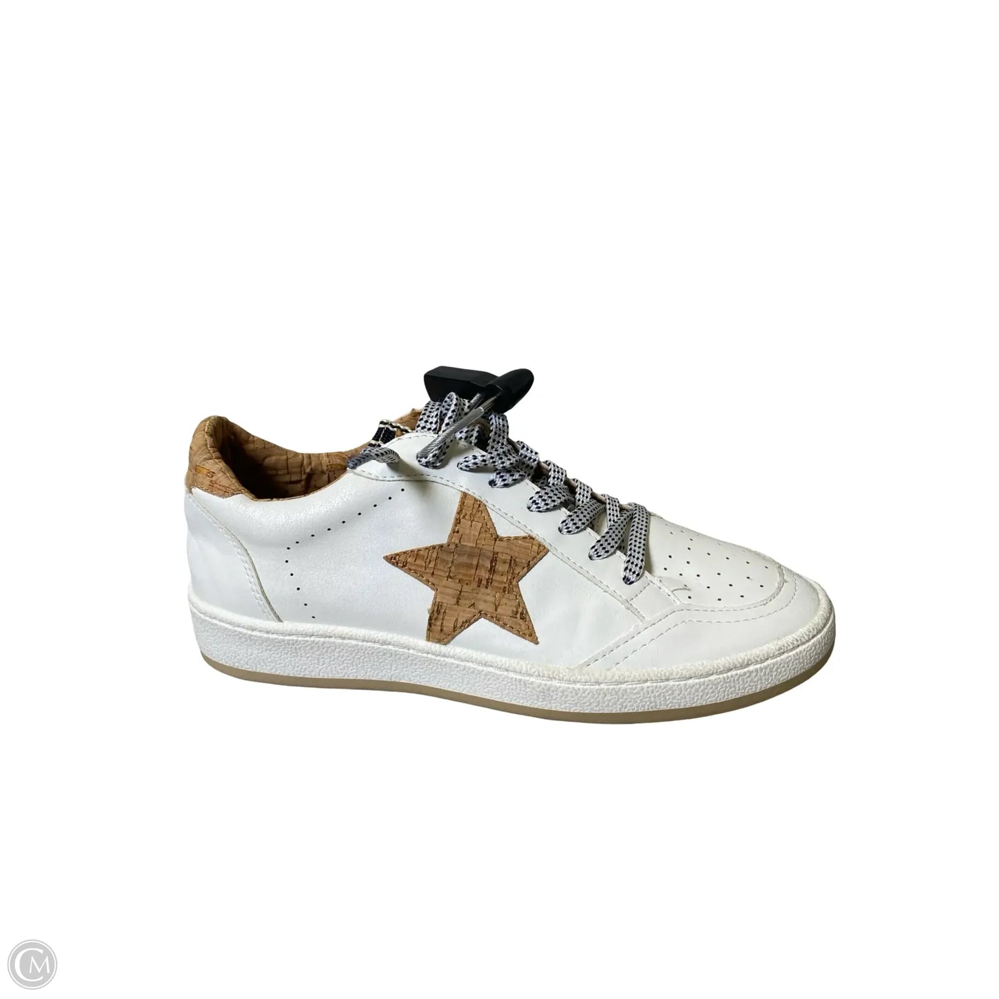 Shoes Sneakers By Shu Shop In Tan & White, Size: 7.5