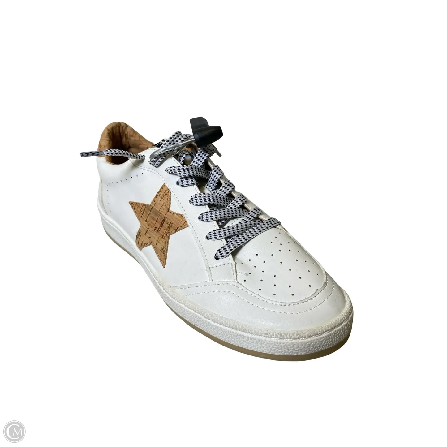 Shoes Sneakers By Shu Shop In Tan & White, Size: 7.5