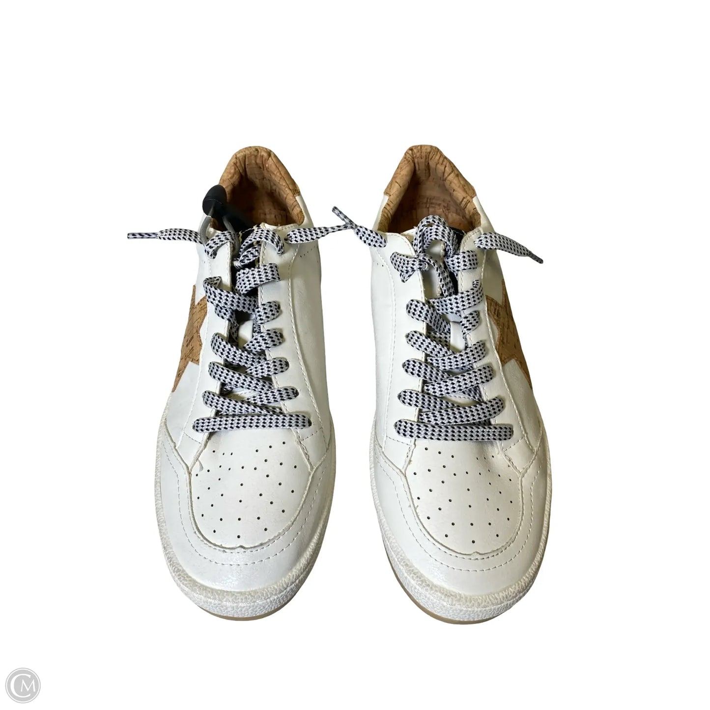 Shoes Sneakers By Shu Shop In Tan & White, Size: 7.5