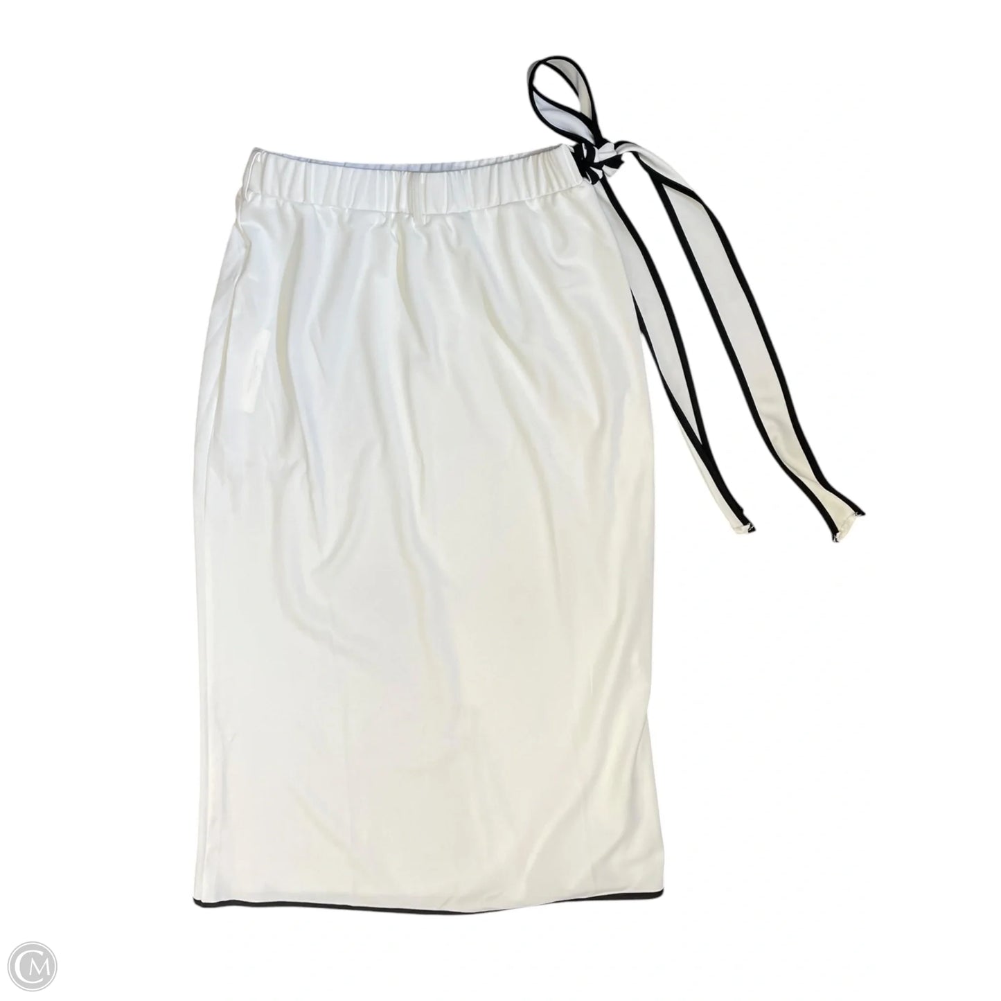 Skirt Maxi By Clothes Mentor In Black & White, Size: M