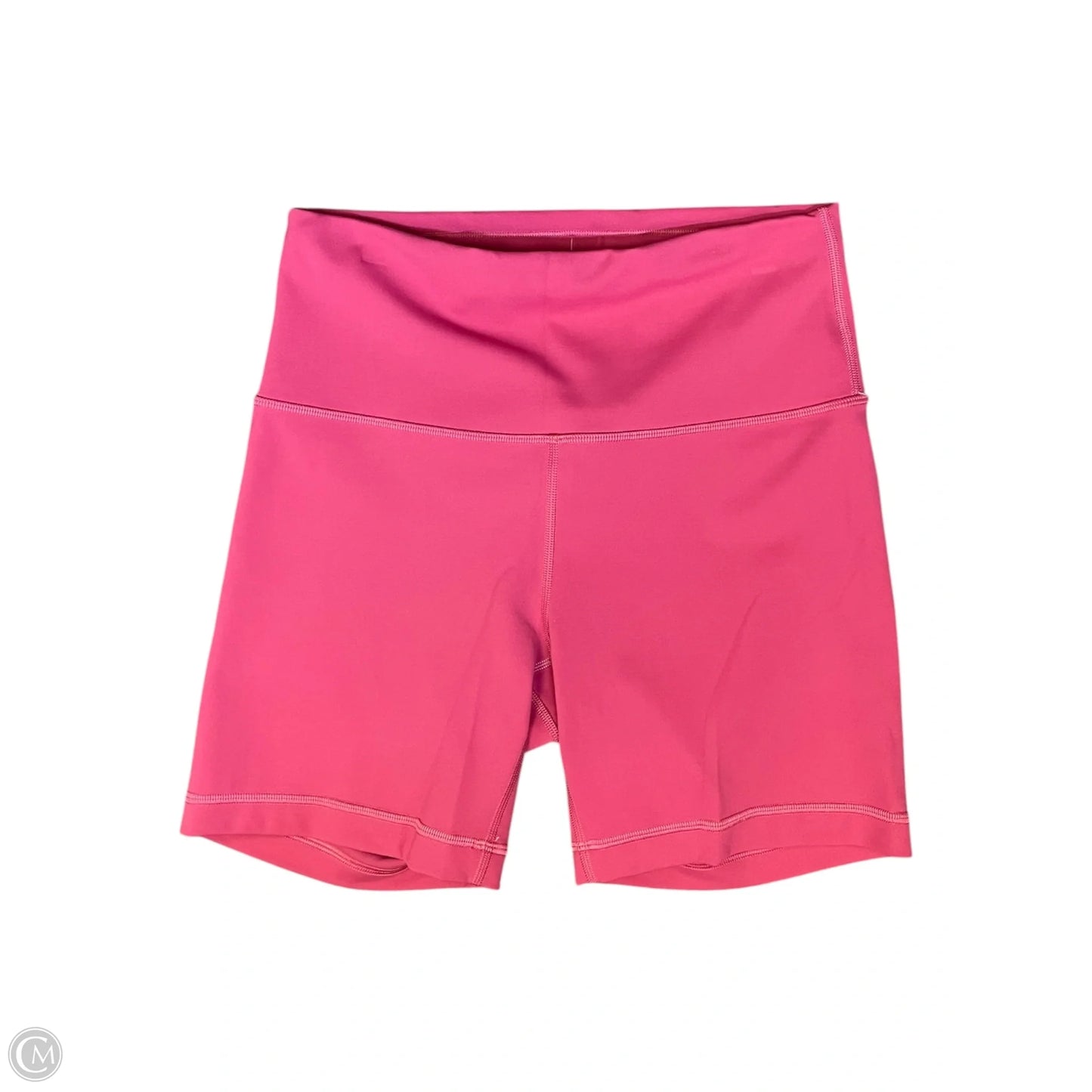 Athletic Shorts By Lululemon In Pink, Size: 8