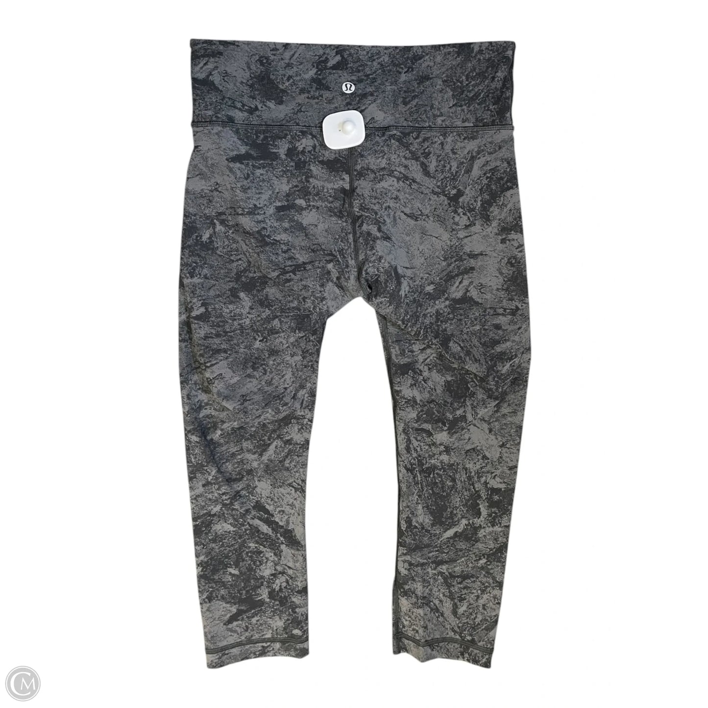 Athletic Leggings Capris By Lululemon In Grey, Size: S