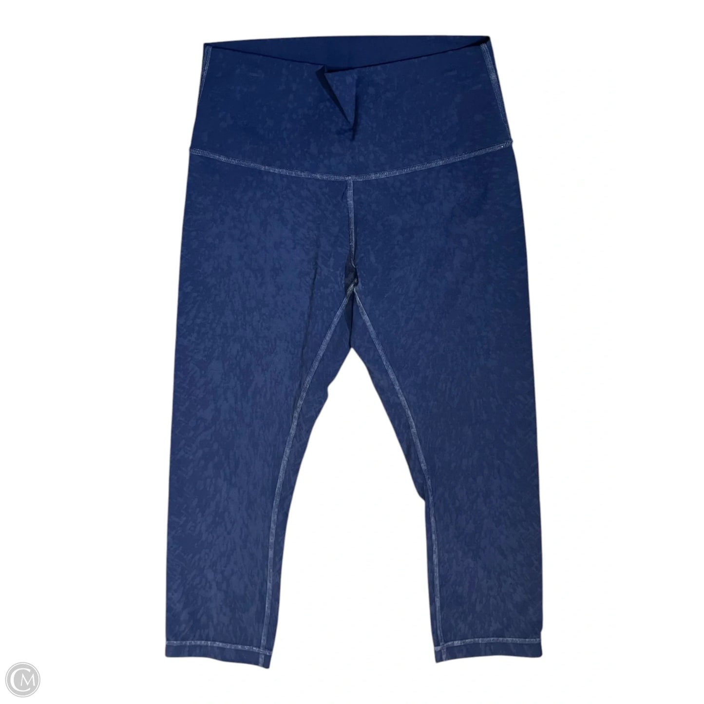 Athletic Leggings Capris By Lululemon In Navy, Size: 8