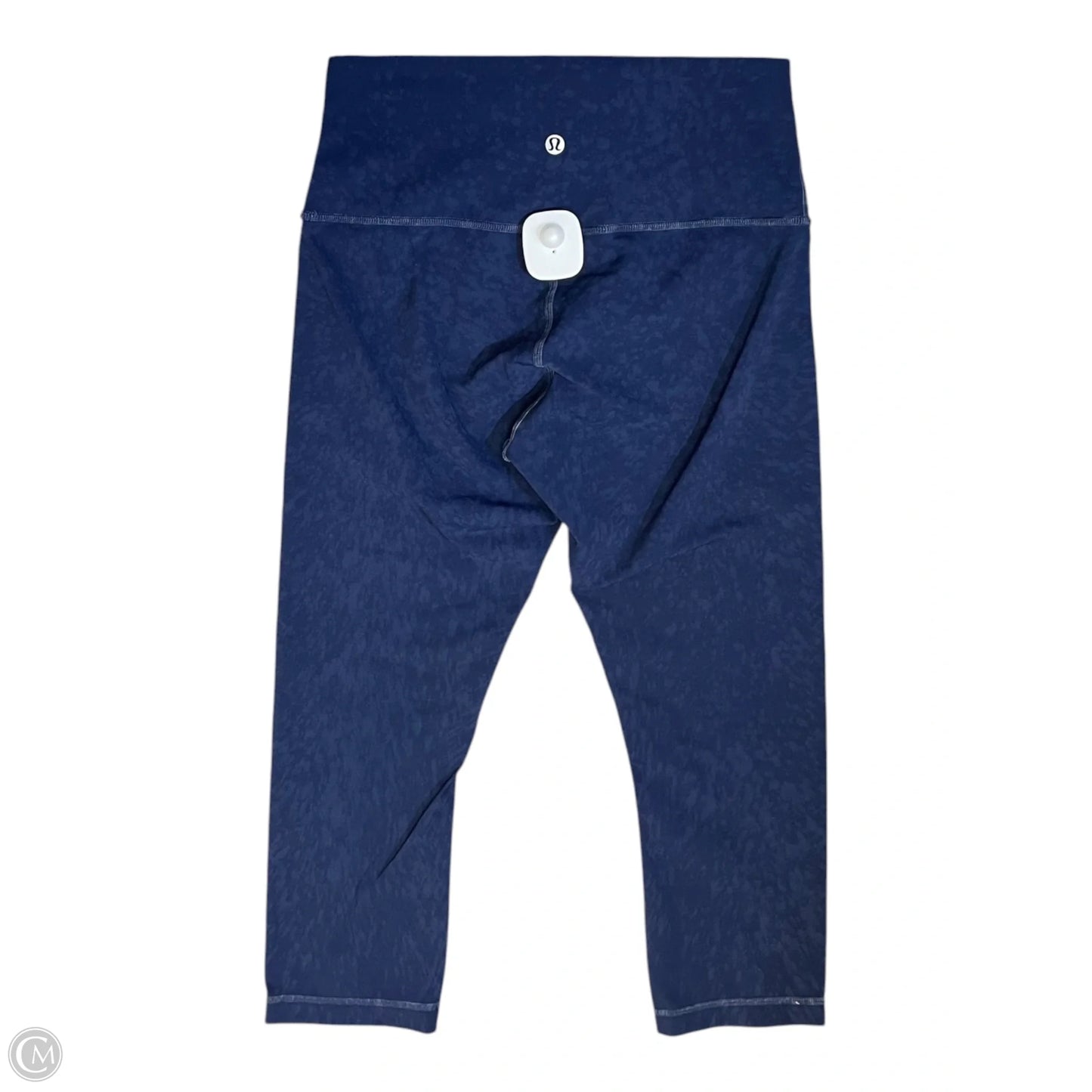 Athletic Leggings Capris By Lululemon In Navy, Size: 8