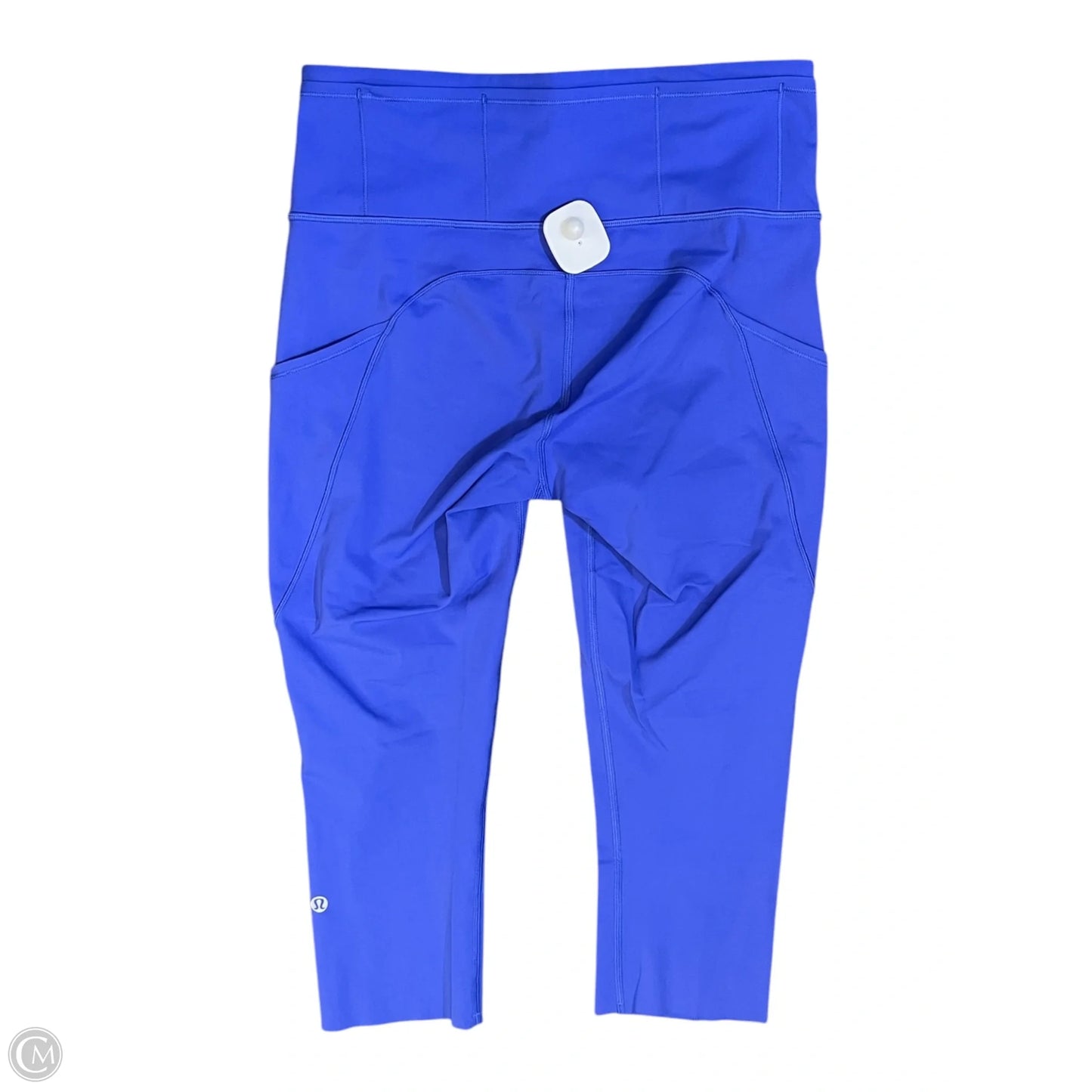 Athletic Leggings Capris By Lululemon In Blue, Size: 8