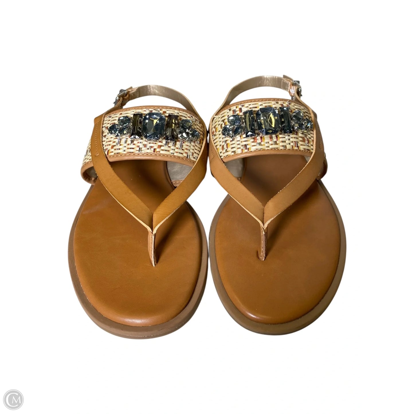 Sandals Flats By Crown Vintage In Tan, Size: 11