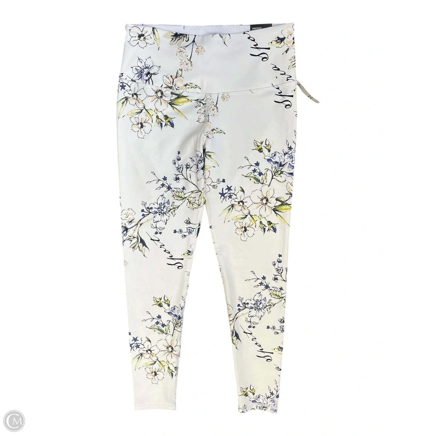 Athletic Leggings By Victorias Secret In Floral Print, Size: 10