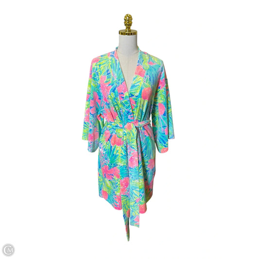 Cardigan Designer By Lilly Pulitzer In Multi-colored, Size: M