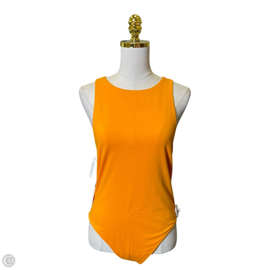 Bodysuit By Babaton In Orange, Size: Xl