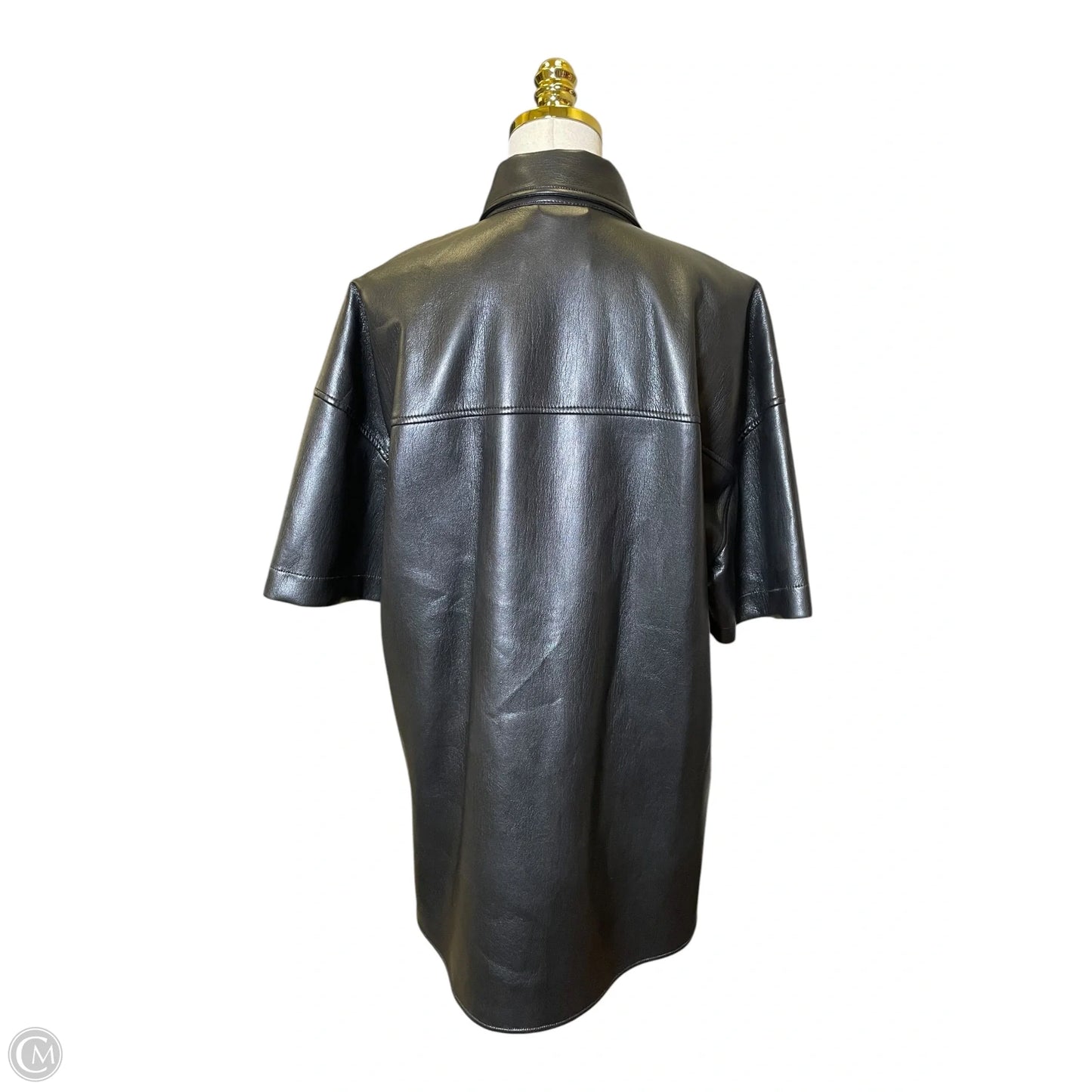 Jacket Leather By Babaton In Black, Size: L