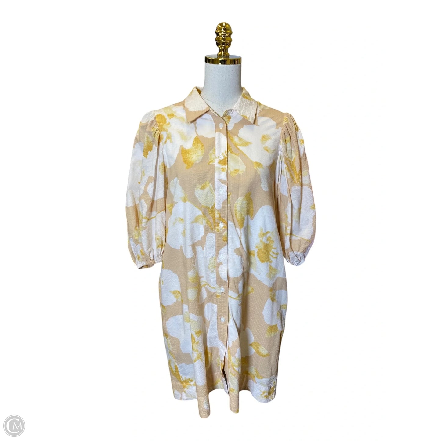 Dress Casual Midi By En Saison In Floral Print, Size: S