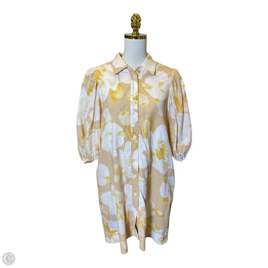 Dress Casual Midi By En Saison In Floral Print, Size: S