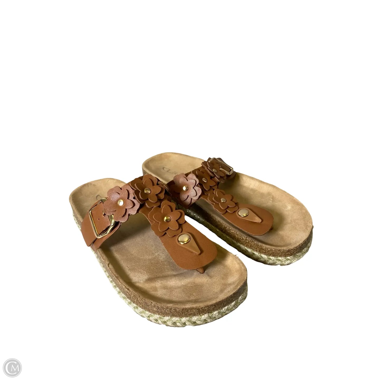 Sandals Flats By Cl By Chinese Laundry In Tan, Size: 9