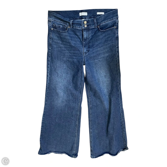 Jeans Wide Leg By Sofia By Sofia Vergara In Blue Denim, Size: 12