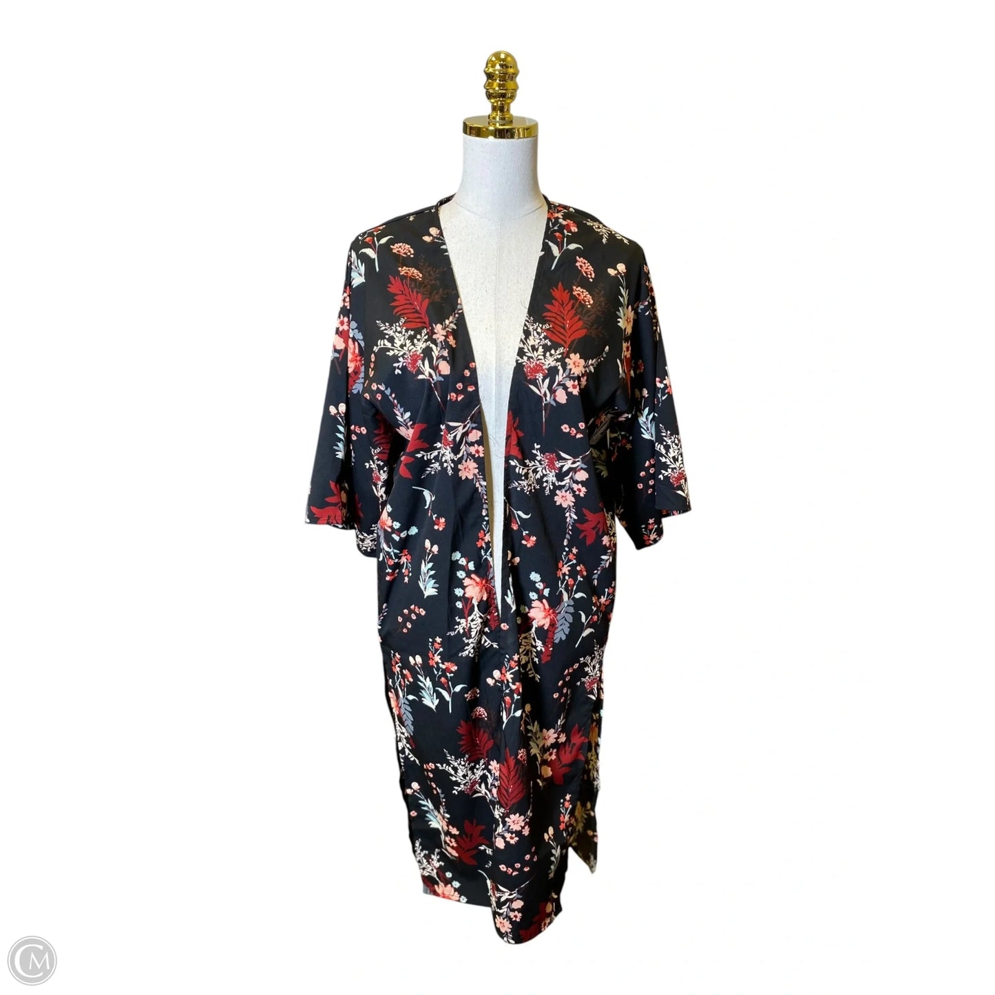 Kimono By Lc Lauren Conrad In Floral Print, Size: Osfm