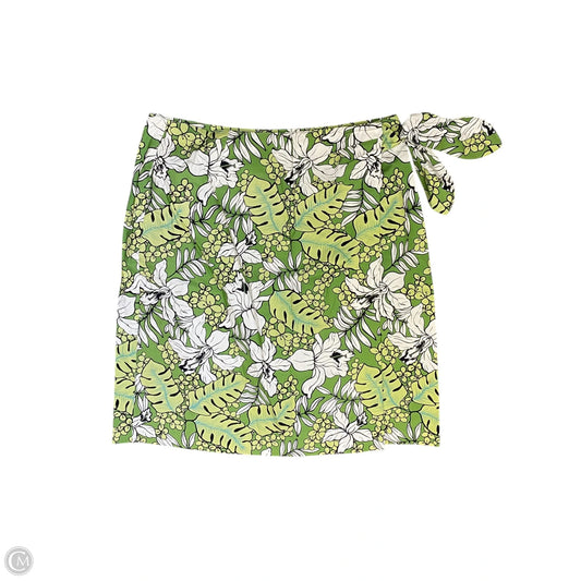 Skirt Midi By Charter Club In Floral Print, Size: 6