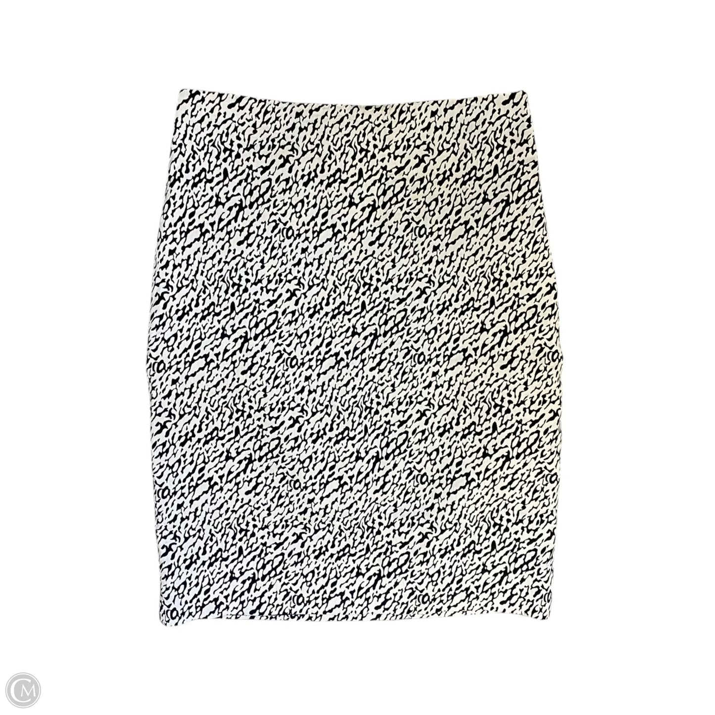 Skirt Designer By Diane Von Furstenberg In Black & White, Size: 4
