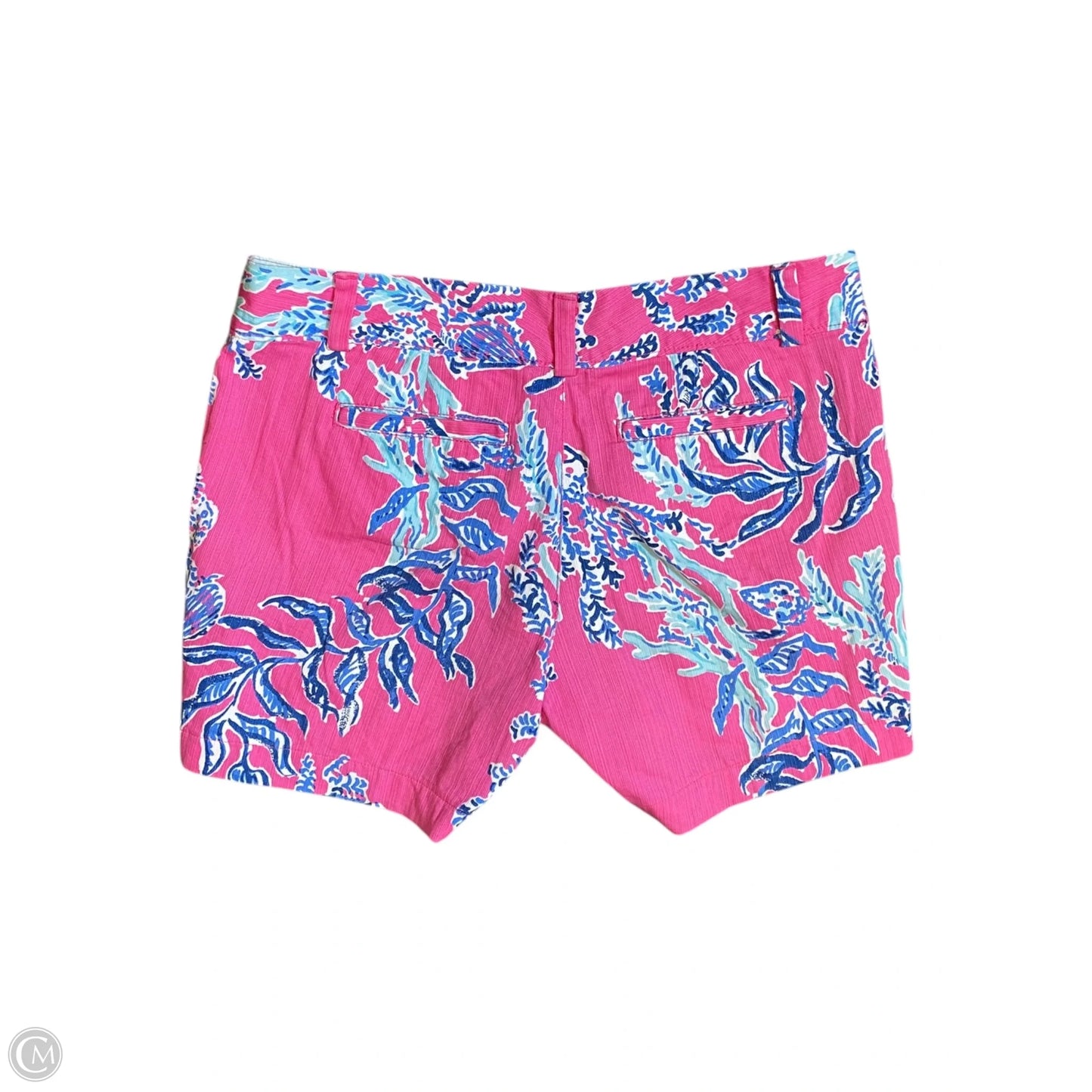 Shorts Designer By Lilly Pulitzer In Blue & Pink, Size: 6