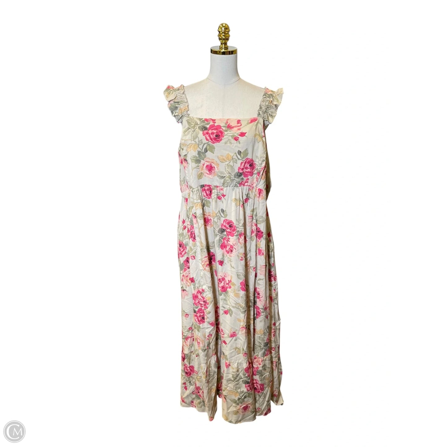 Dress Casual Maxi By Torrid In Floral Print, Size: 3x