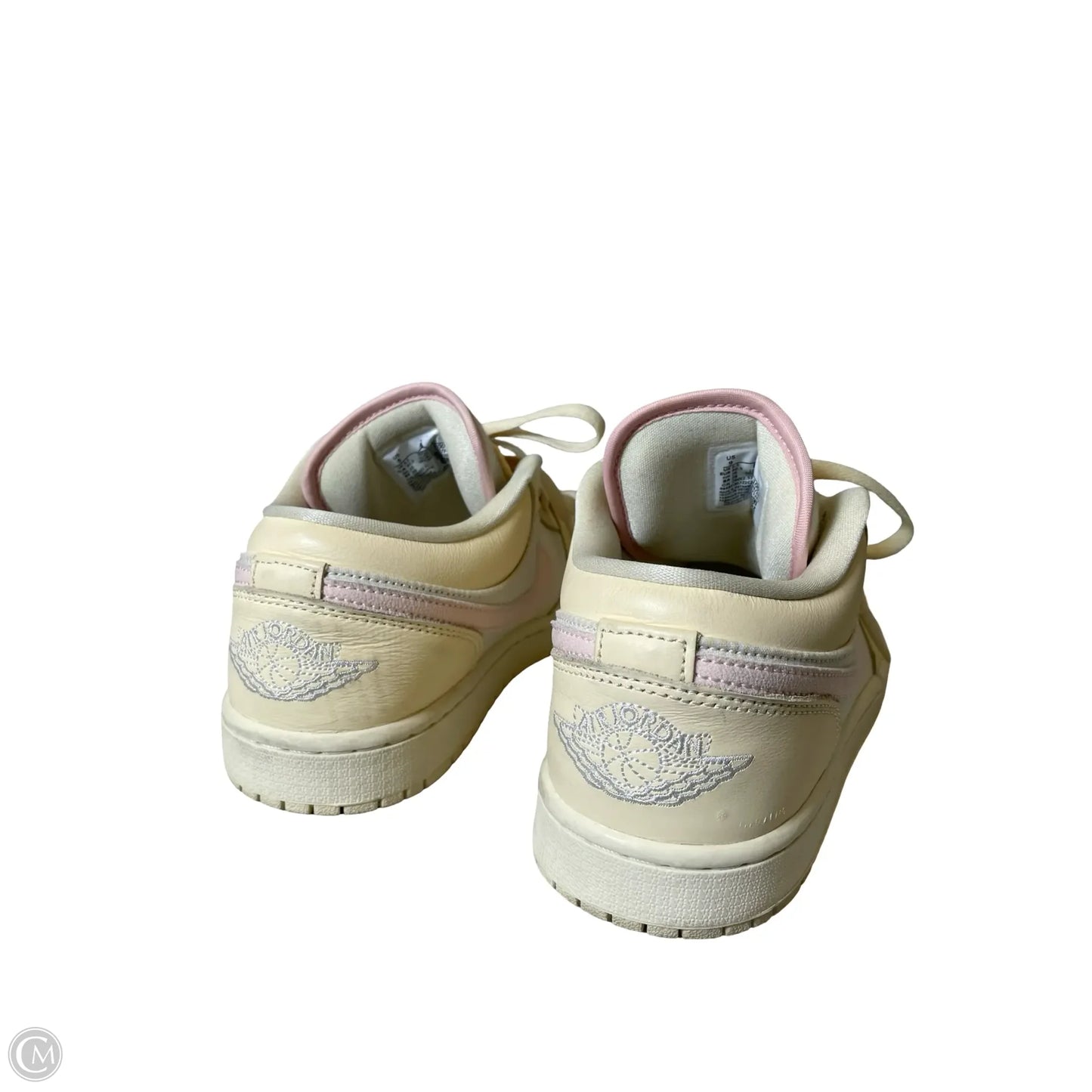 Shoes Sneakers By Nike In Pink & Yellow, Size: 9