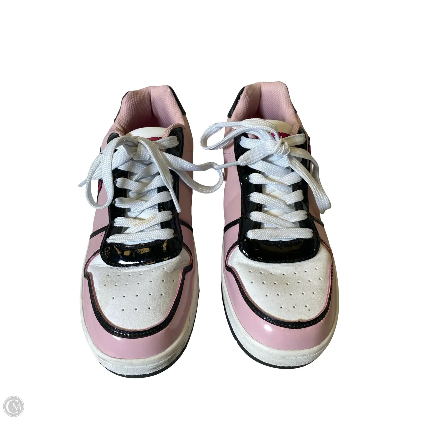 Shoes Sneakers By Clothes Mentor In Pink & White, Size: 10