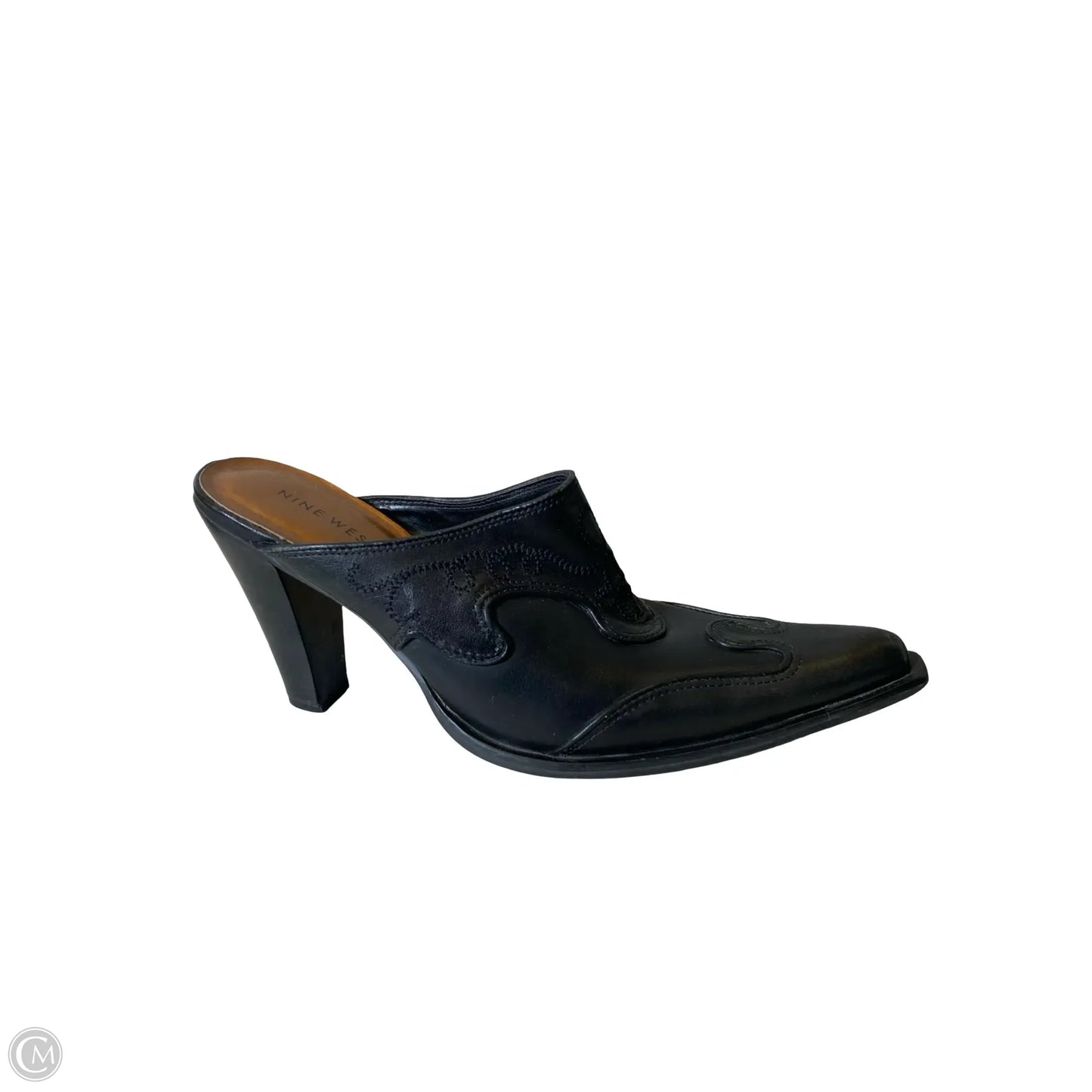 Shoes Heels Block By Nine West In Black, Size: 10
