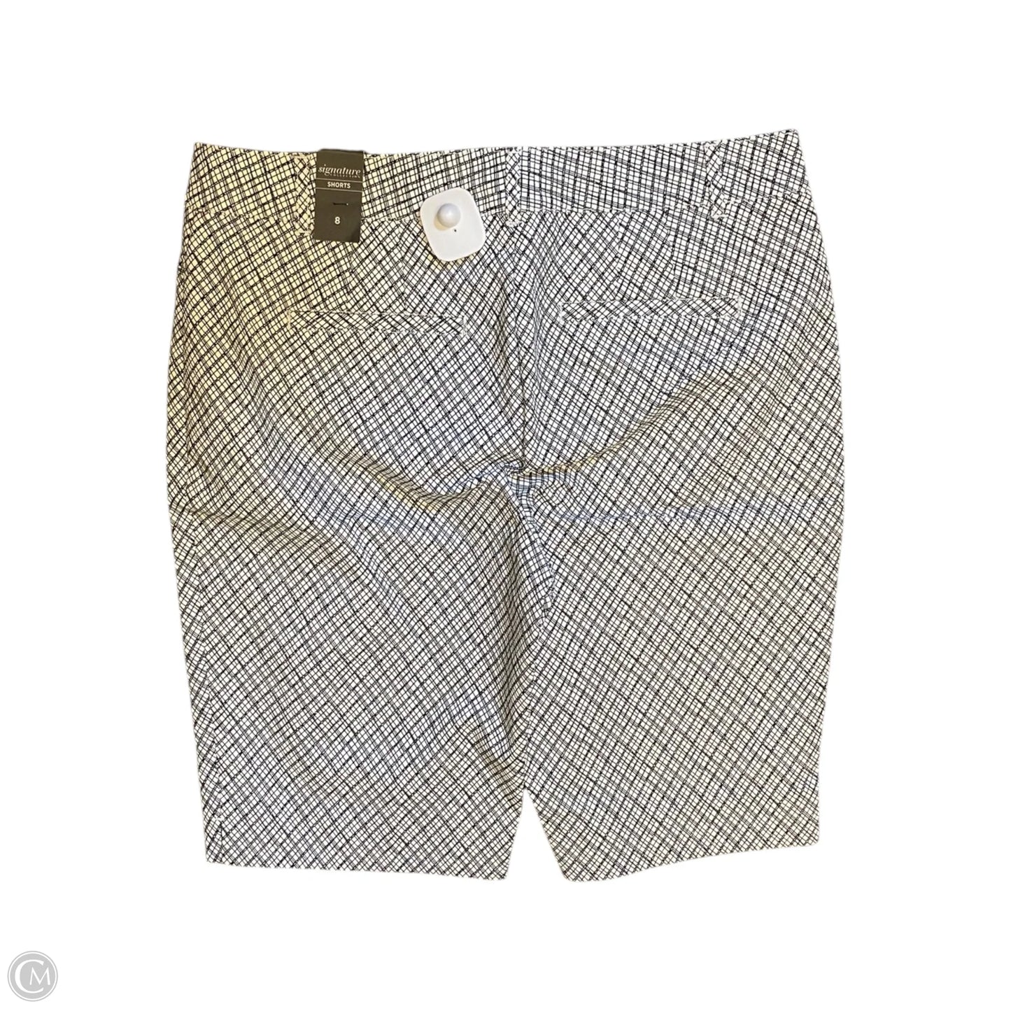 Shorts By White House Black Market In Black & White, Size: 8