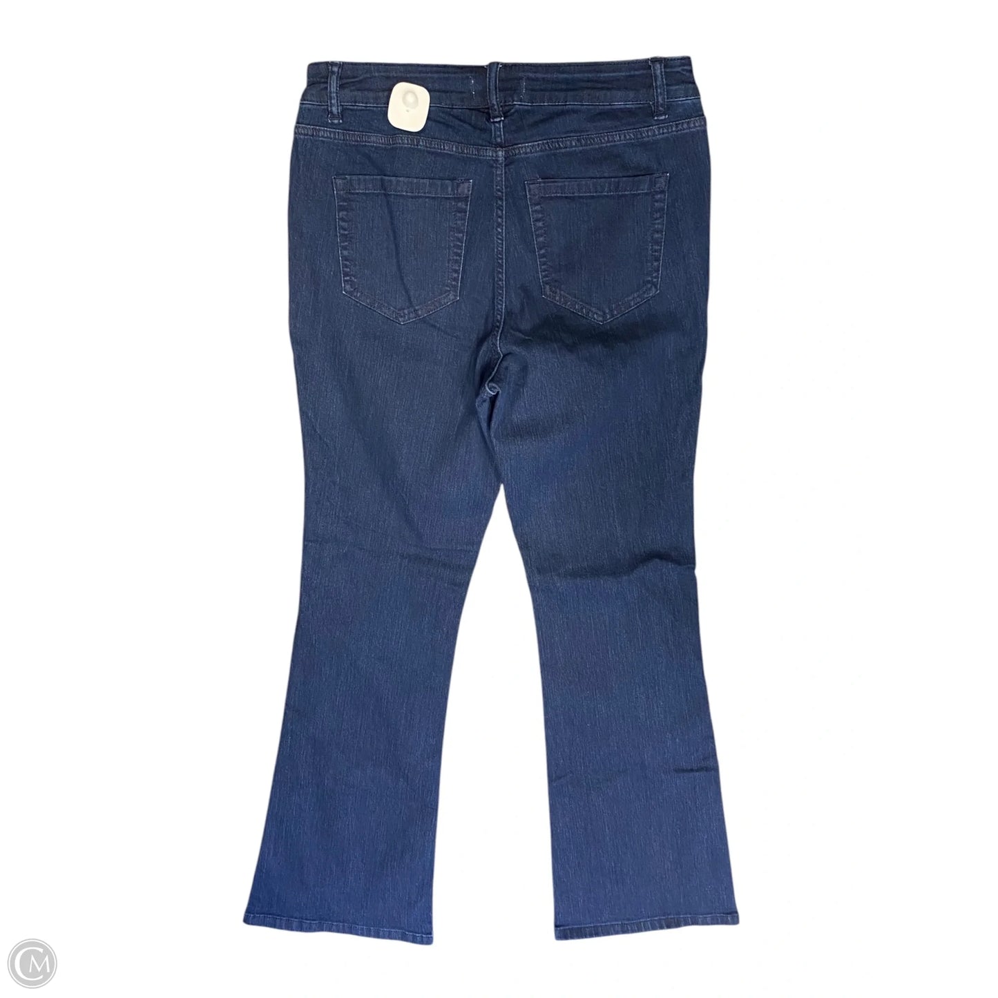 Jeans Flared By Lane Bryant In Blue Denim, Size: 12