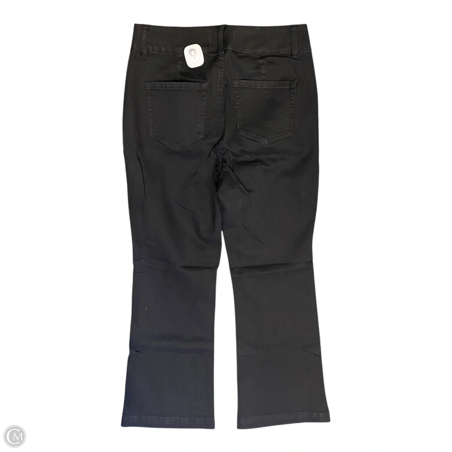 Jeans Flared By Lane Bryant In Black Denim, Size: 12